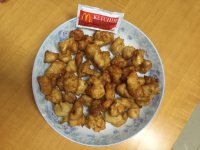 口感不错的自制鸡米花