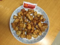 口感不错的自制鸡米花
