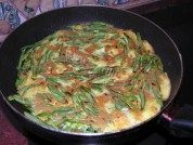 豆角煎蛋