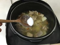 香气浓郁的山药羊肉汤做法图解10)