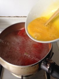 珍馐美味的西红柿鸡蛋汤做法图解8)