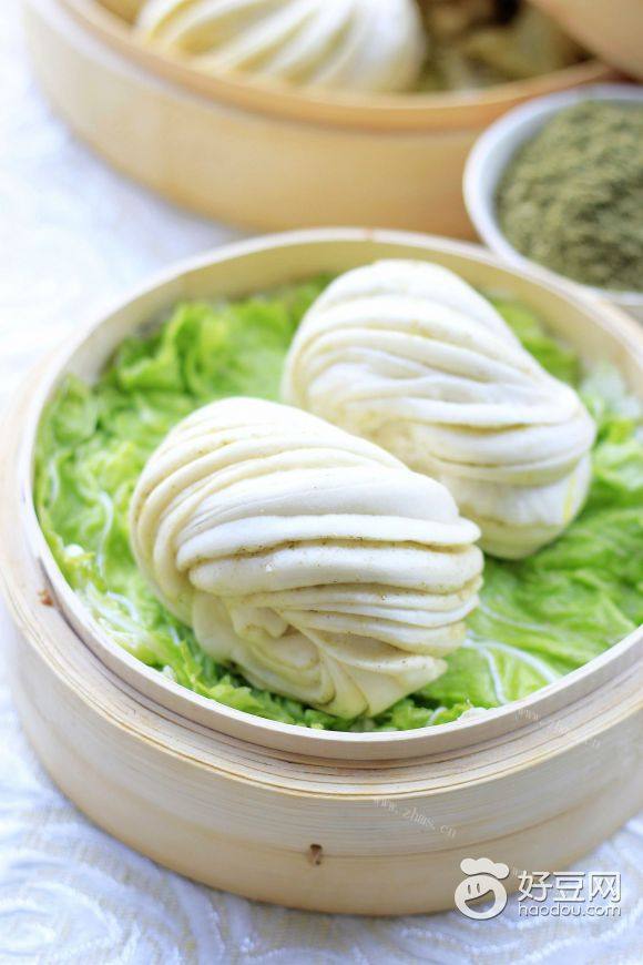 香豆子花卷