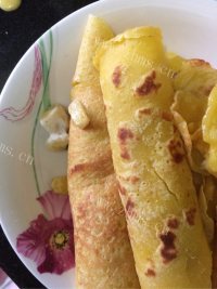 自制香蕉蛋饼
