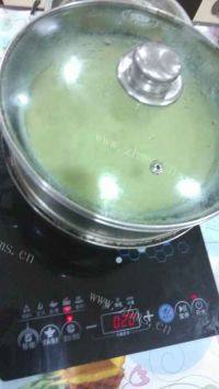 自制抹茶红豆糯米糍做法图解6)