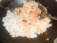 美味辣子鸡炒饭做法图解4)