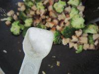 可口的香菇西兰花