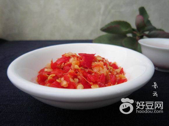 脍炙人口的自制剁椒