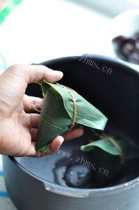 自己做的红豆粽做法图解9)