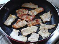美味的煎肉片