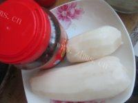 美味的宫爆藕丁做法图解1)