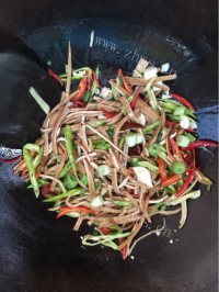 家常菜香辣豆干做法图解6)
