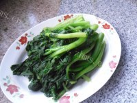 家常菜白灼菜心做法图解6)