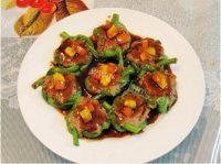 家常菜酿豆角
