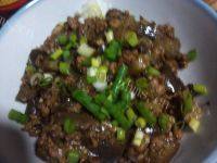 「自创」肉末茄子