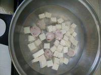 家常菜小白菜豆腐汤做法图解4)