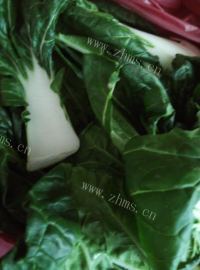 特色美食蒜香小白菜做法图解1)