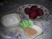 芝麻紫薯饼做法图解1)