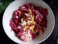 「念念不忘」蒜苔肉丝做法图解3)
