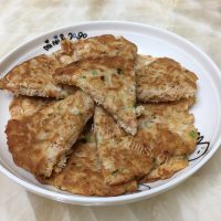 鲜虾饼做法图解7)