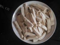家常菜青椒炒豆干做法图解3)