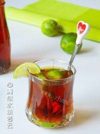 美味的柠檬冰红茶