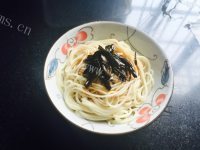 美味的葱油拌面做法图解13)