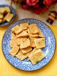 自制香葱苏打饼干