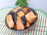 家常菜香菇烧豆腐