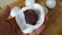 美味芝麻红豆饼做法图解4)