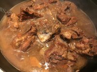 美味的小熊咖喱腔骨饭做法图解4)
