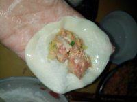 自己做的酸菜馅饺子做法图解6)