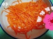 家常菜针菇伴干丝做法图解3)