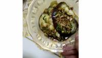 香喷喷的蒜泥茄子做法图解4)