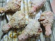 美味的蒜香烤翅根