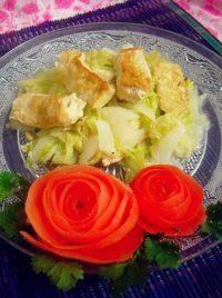 简单的白菜炖豆腐