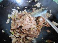 「绿色食物」酸菜炒肉