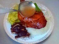 美味的鸡腿饭做法图解15)