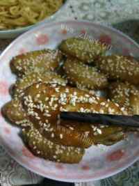 美味的孜然烤鸡翅
