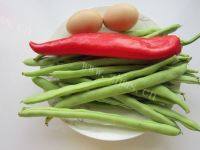 家常菜四季豆炒鸡蛋做法图解1)