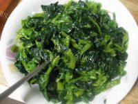 绝味的蒜蓉菠菜做法图解7)