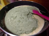 糖果棉花糖版抹茶花生牛轧做法图解10)