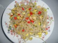 秀色可餐的凉拌豆芽