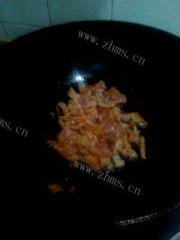 家常菜黄豆芽炒肉做法图解3)