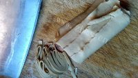 美味的凉拌百叶荠菜做法图解2)