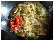 家常菜白菜烩脆皮豆腐
