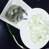 家常菜冬瓜虾仁做法图解1)