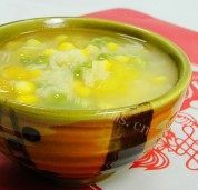 玉米红薯粥做法图解6)