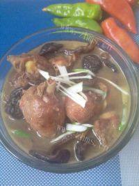家常菜香菇炖土鸡