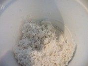 自己做的豌豆蛋炒饭做法图解2)