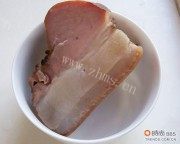 腊肉糯米丸子做法图解2)